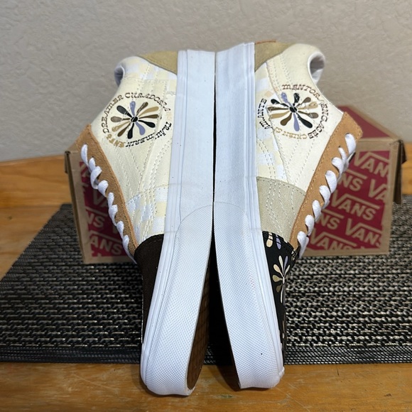 Vans Old Skool Patch Divine Multi True White men’s size 9 - Picture 6 of 10